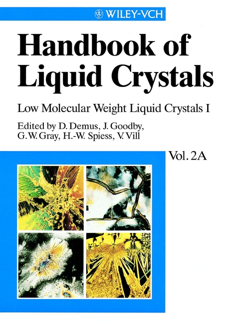 Обложка книги «Handbook of Liquid Crystals, Volume 2A»