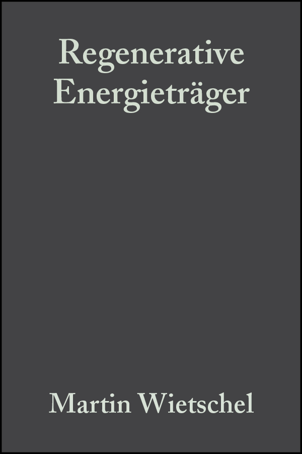 Обложка книги «Regenerative Energieträger»