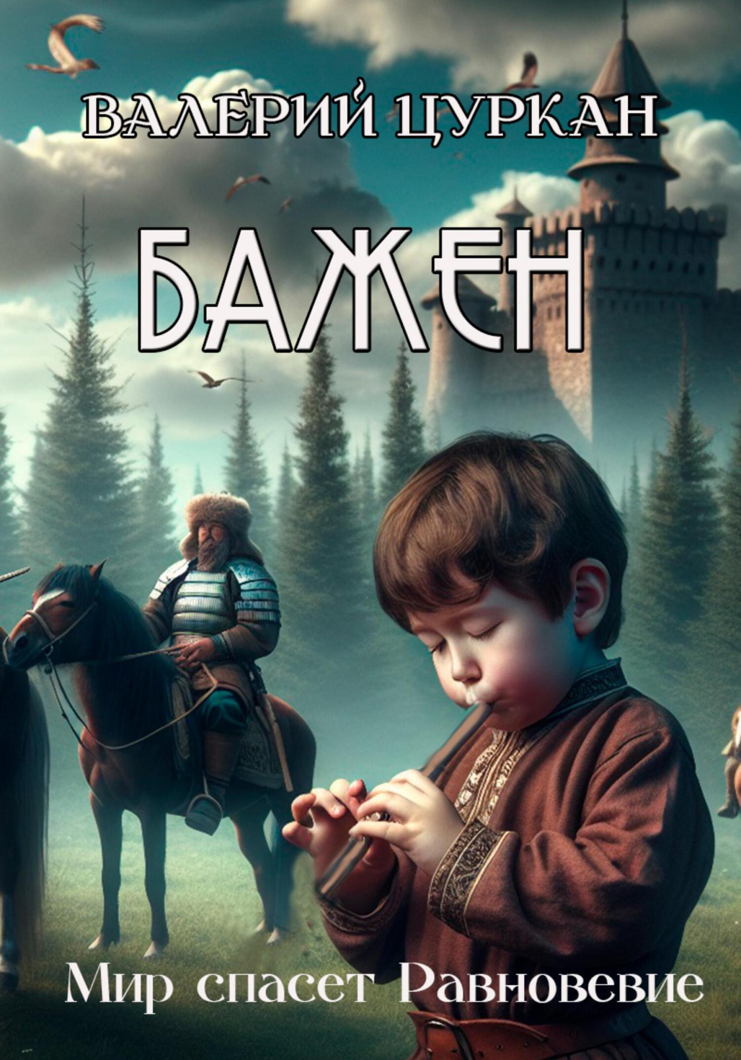Обложка книги «Бажен»