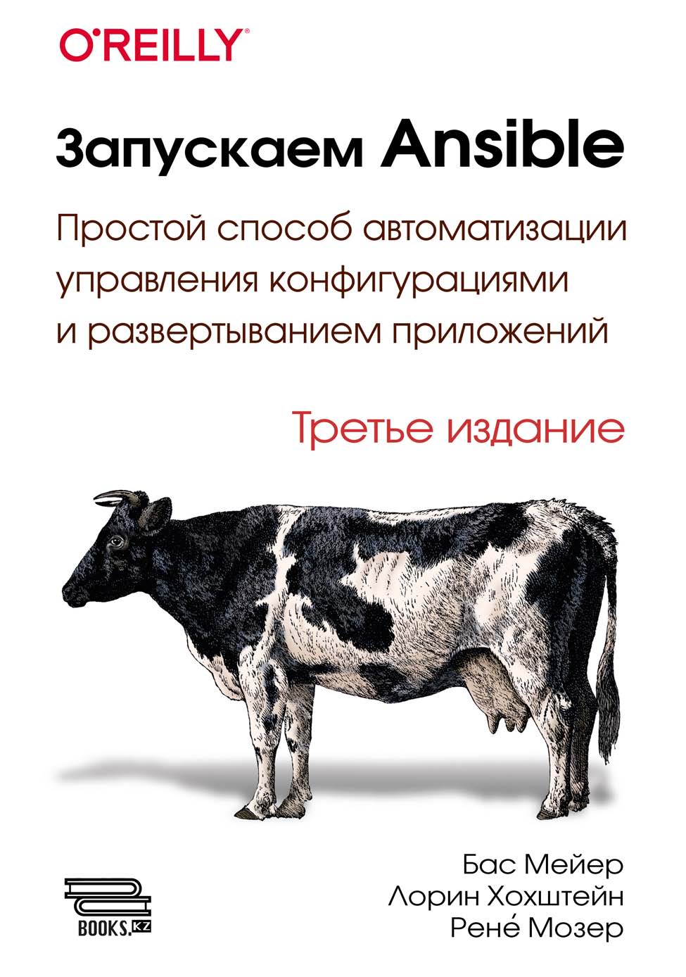 Обложка книги «Запускаем Ansible. Простой способ автоматизации управления конфигурациями и развертыванием приложений»