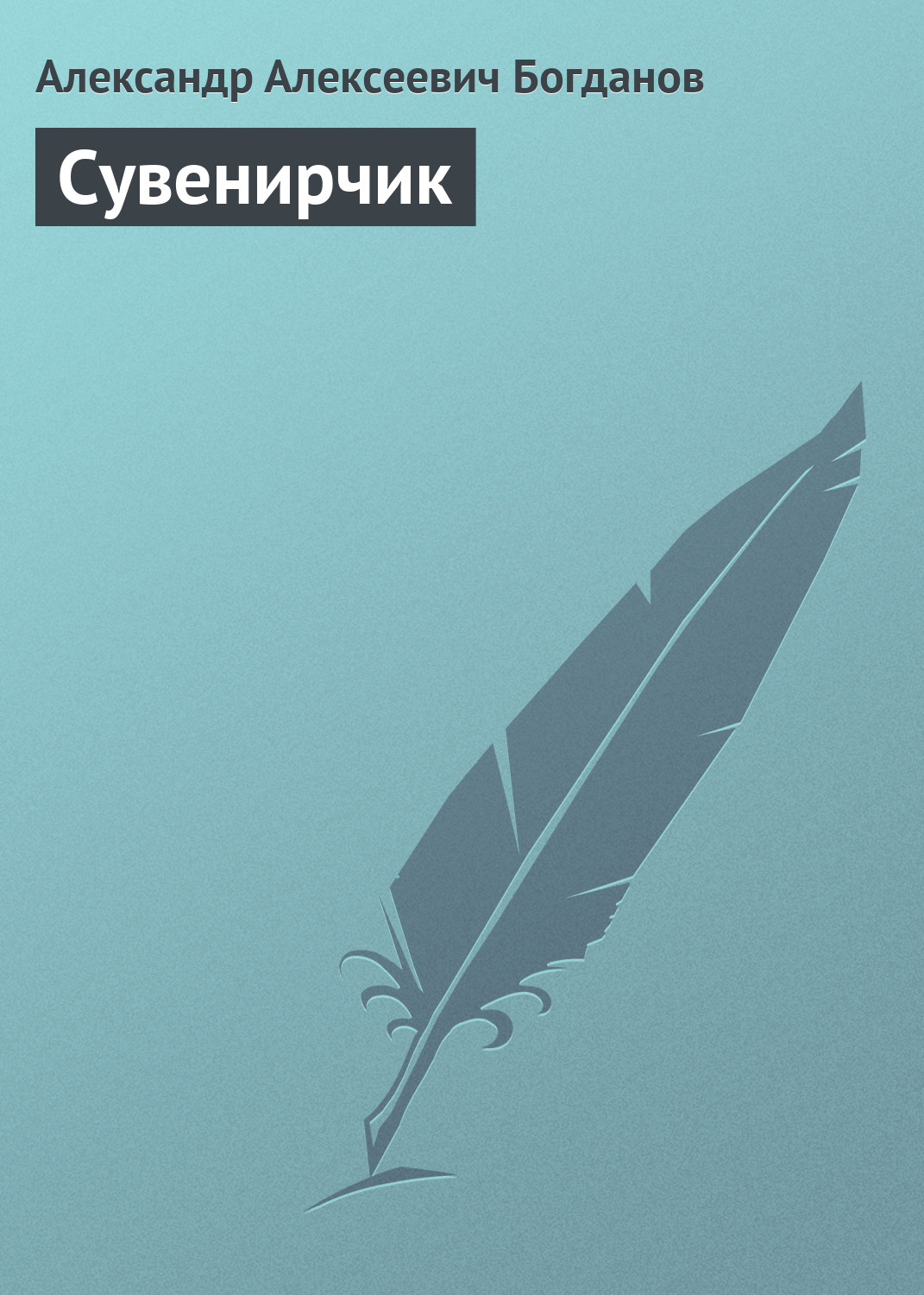 Обложка книги «Сувенирчик»