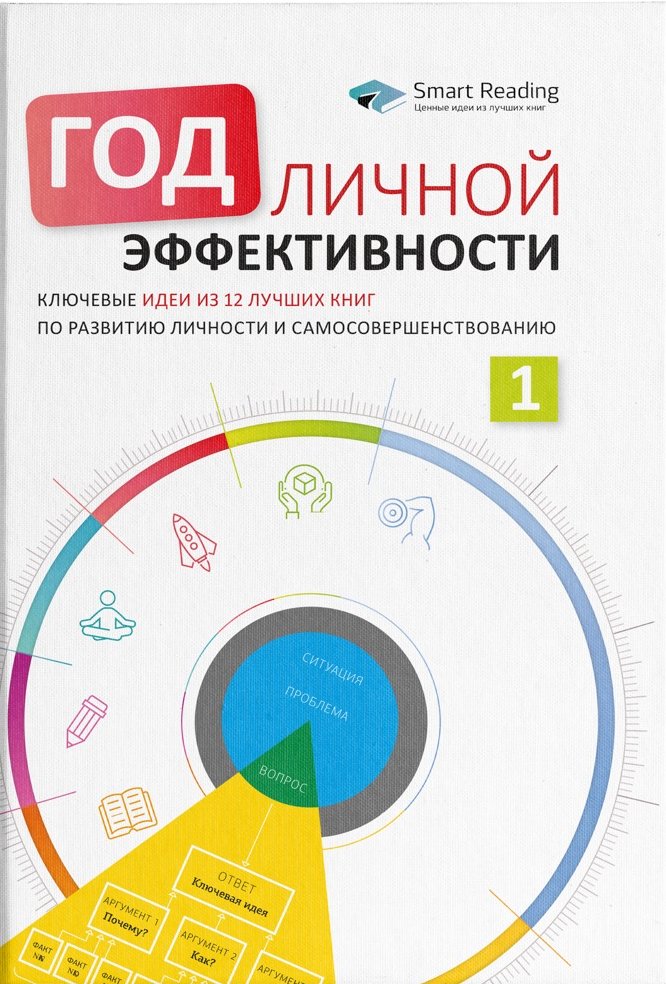 Обложка книги «Год личной эффективности. Когнитивный интеллект. Эффективно учусь, использую техники и инструменты»
