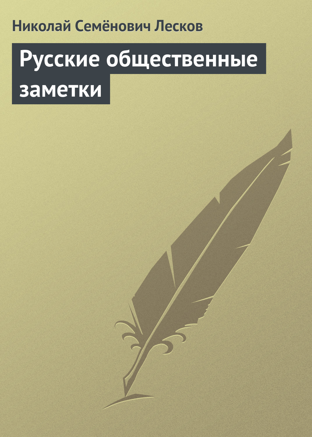 Обложка книги «Русские общественные заметки»