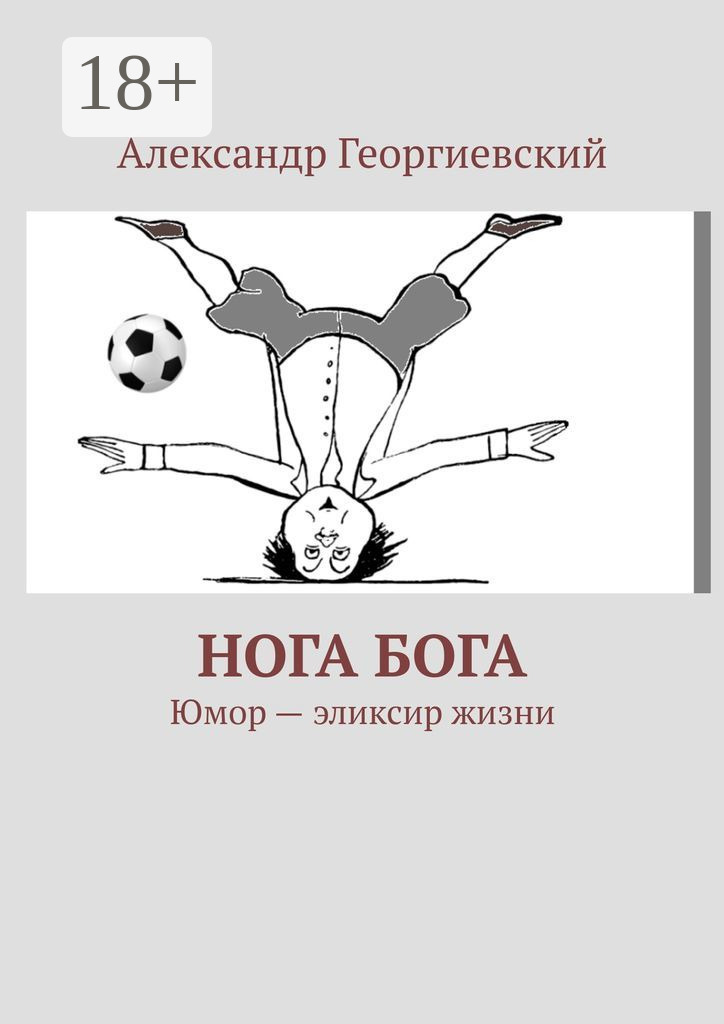 Обложка книги «Нога Бога. Юмор – эликсир жизни»