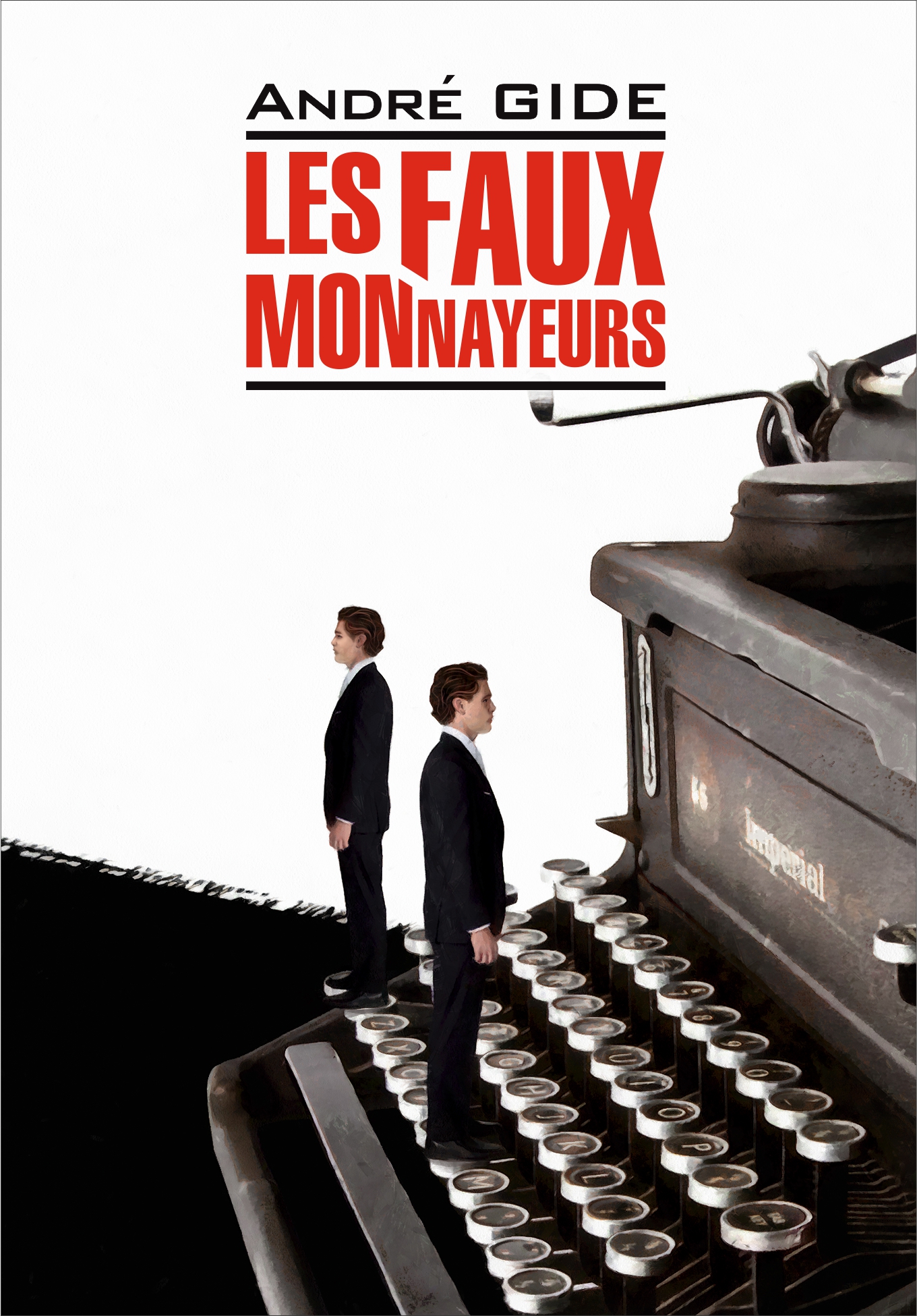 Обложка книги «Les Faux-monnayeurs / Фальшивомонетчики. Книга для чтения на французском языке»