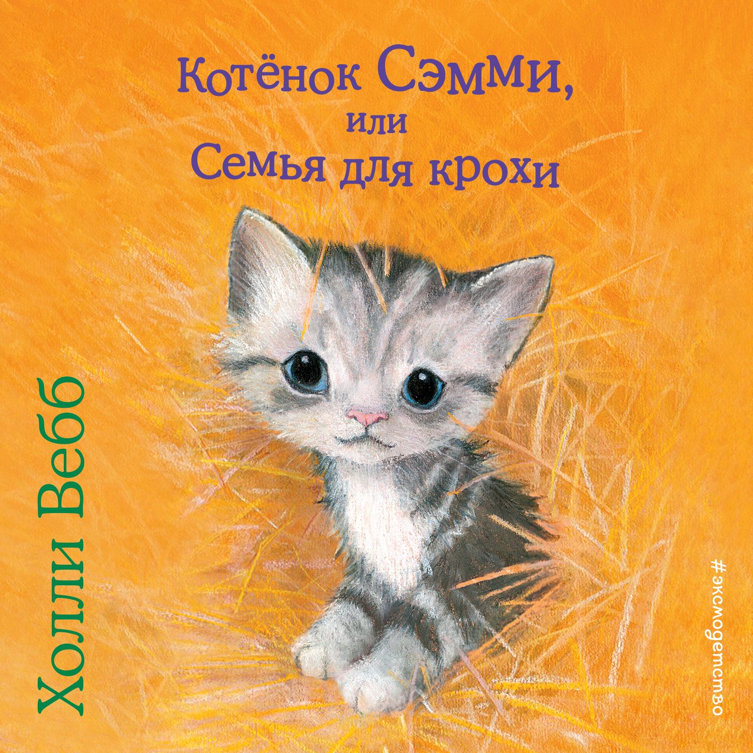 Обложка книги «Котенок Сэмми, или Семья для крохи»