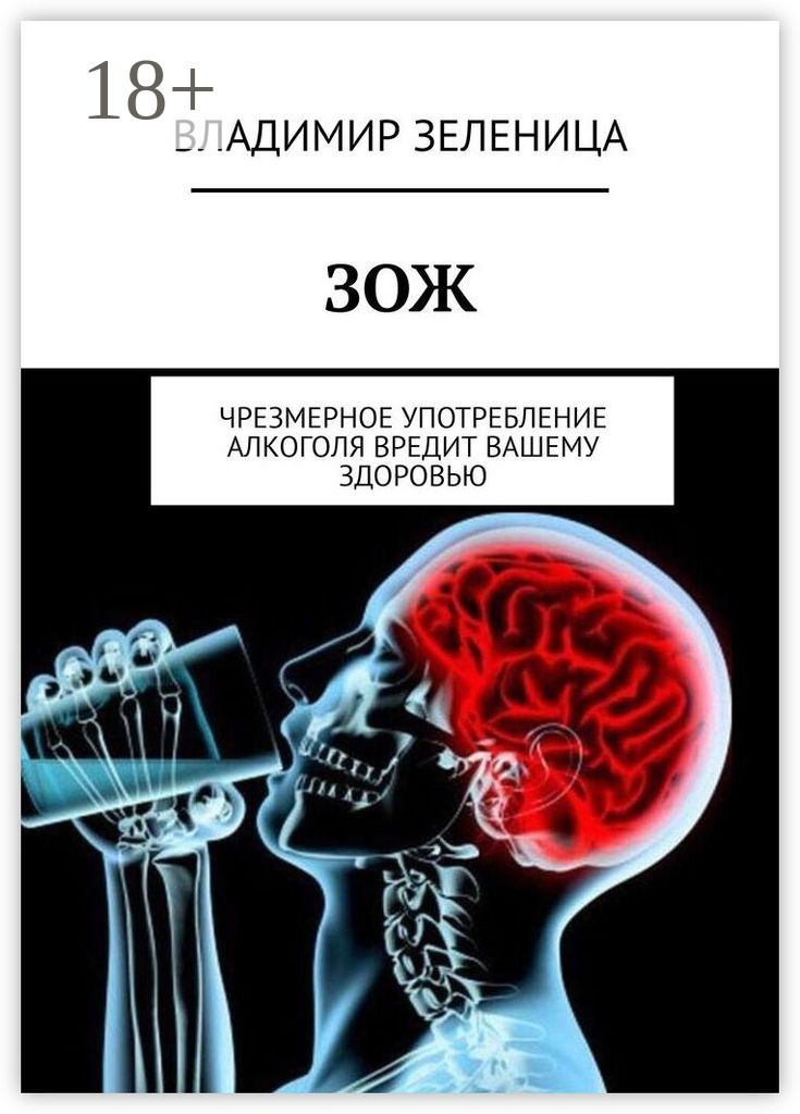 Обложка книги «ЗОЖ. Чрезмерное употребление алкоголя вредит вашему здоровью»