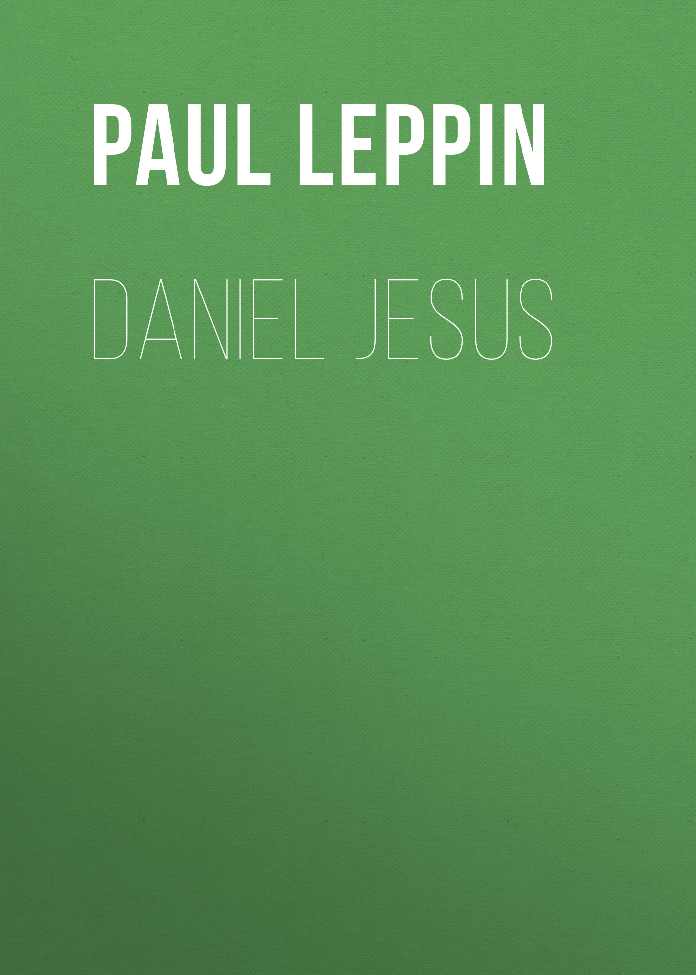 Обложка книги «Daniel Jesus»