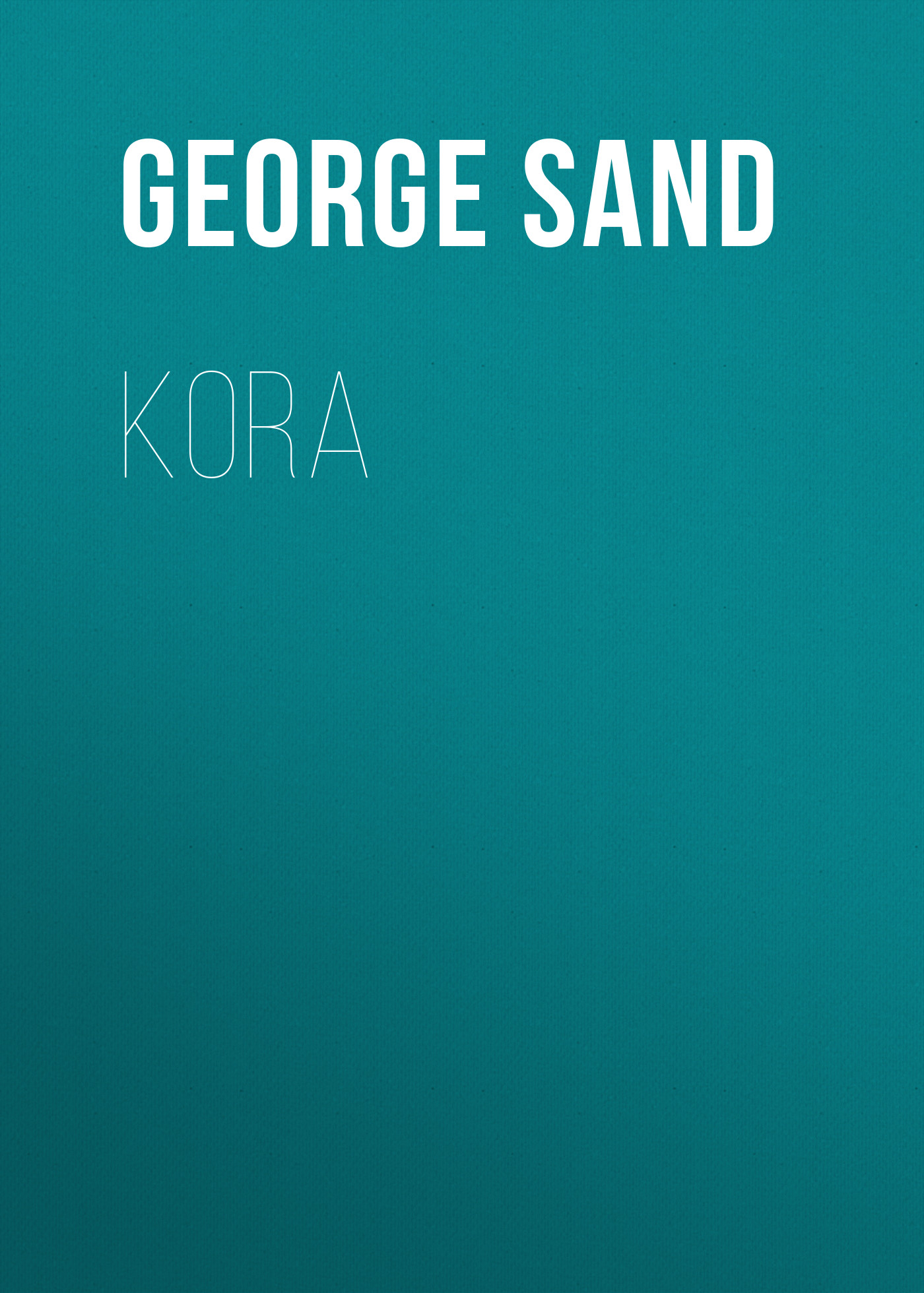 Обложка книги «Kora»