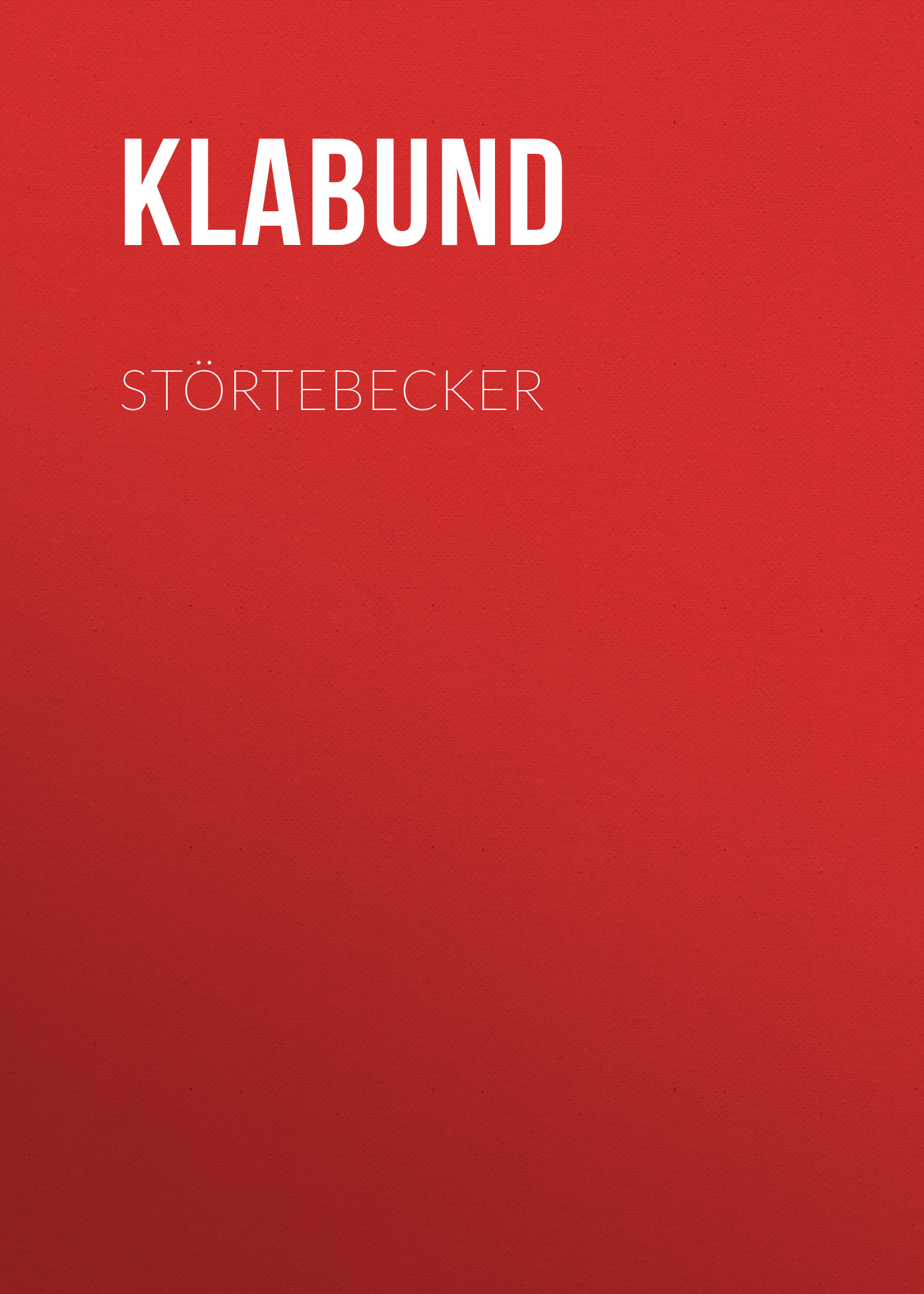 Обложка книги «Störtebecker»