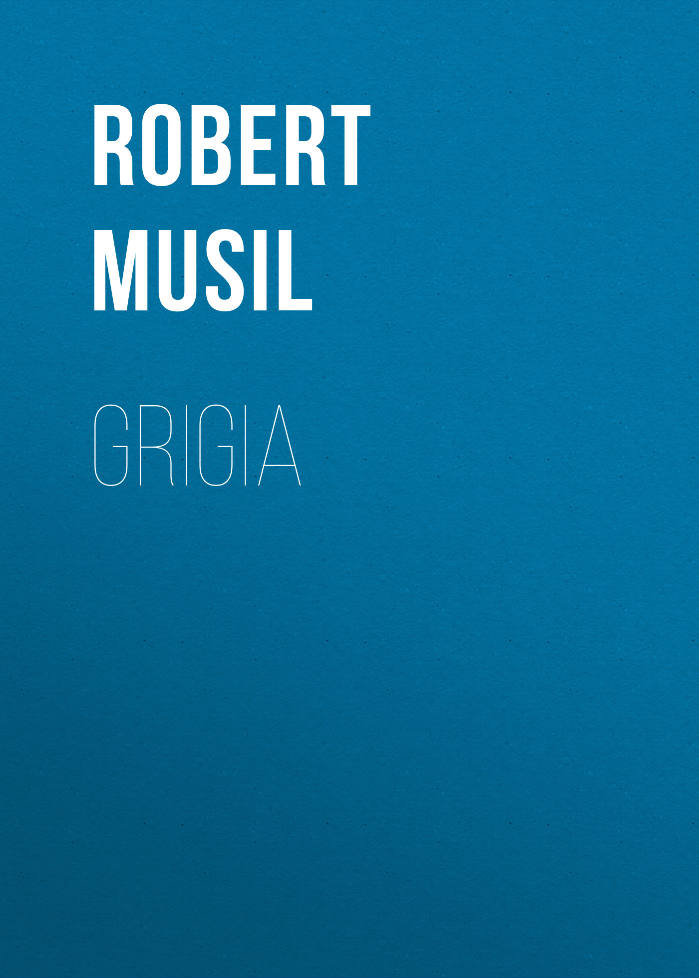 Обложка книги «Grigia»