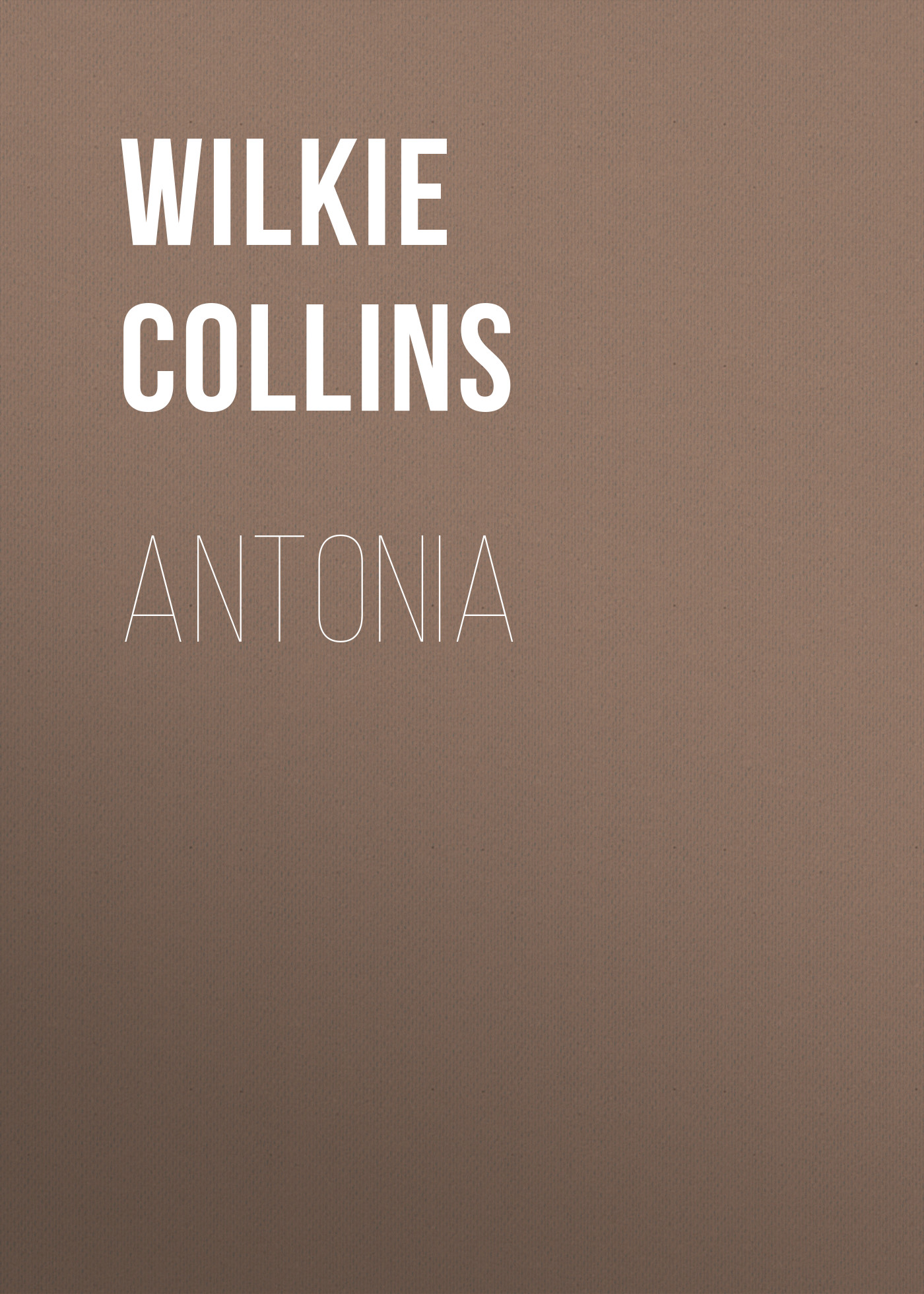 Обложка книги «Antonia»