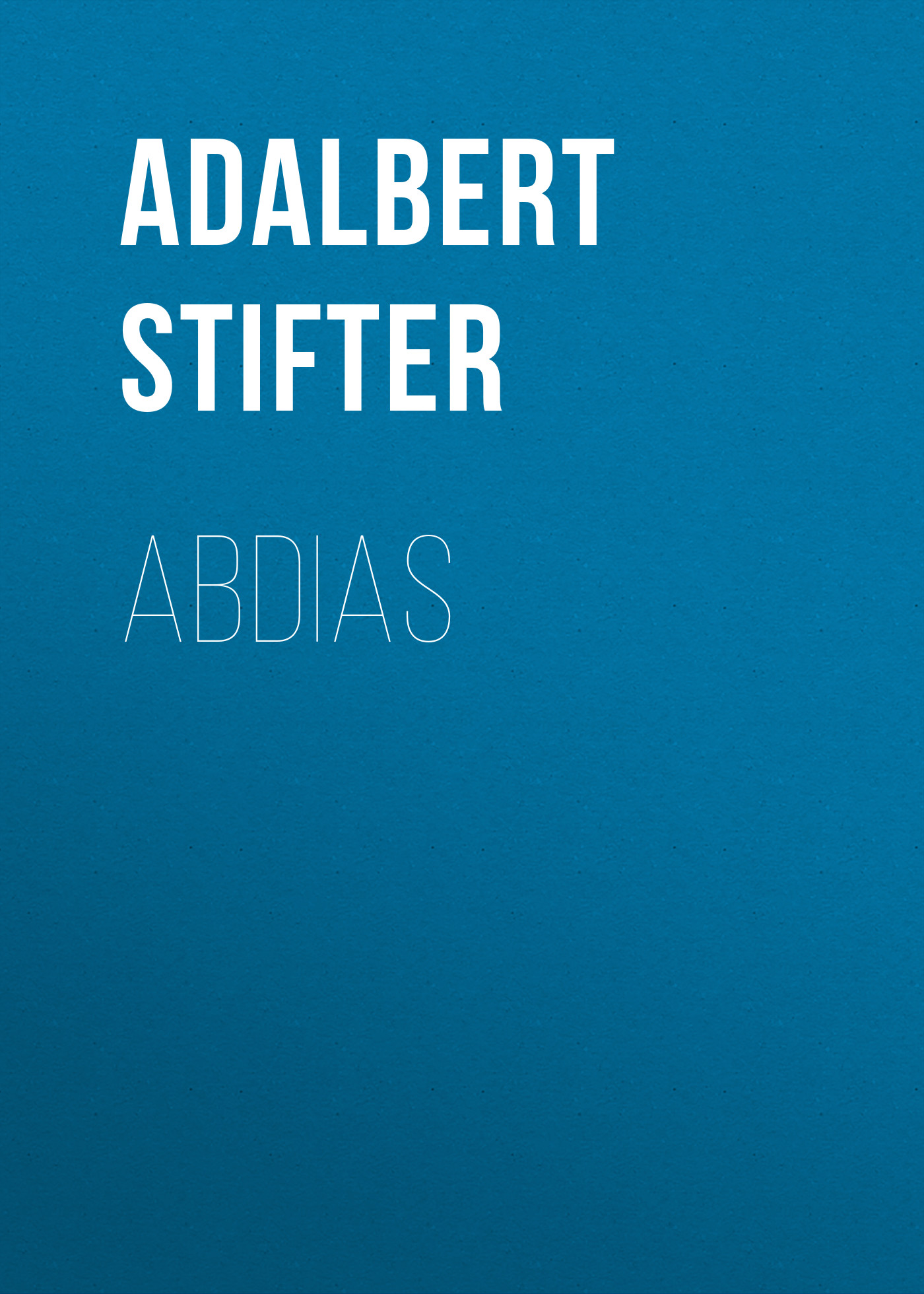 Обложка книги «Abdias»