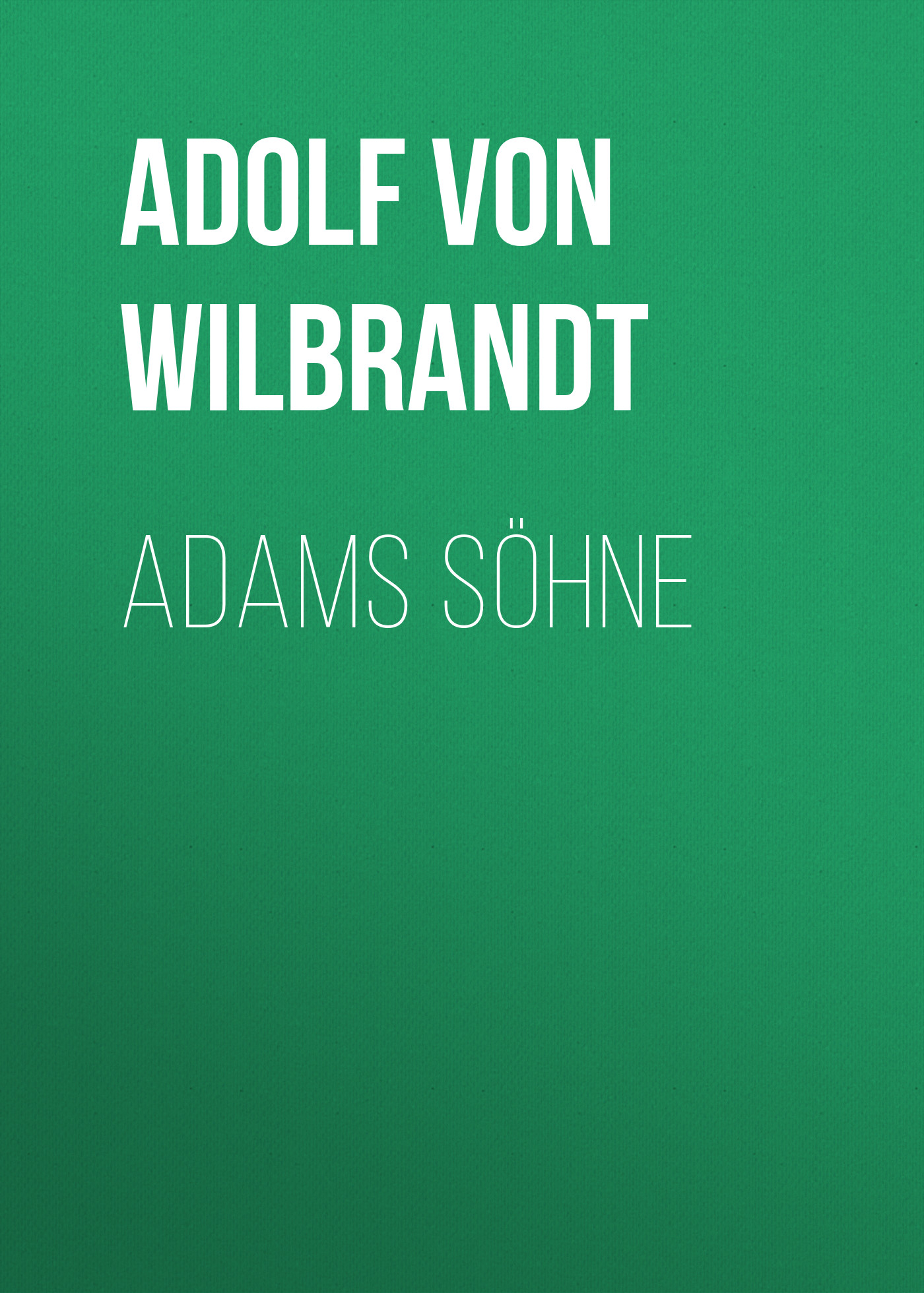 Обложка книги «Adams Söhne»