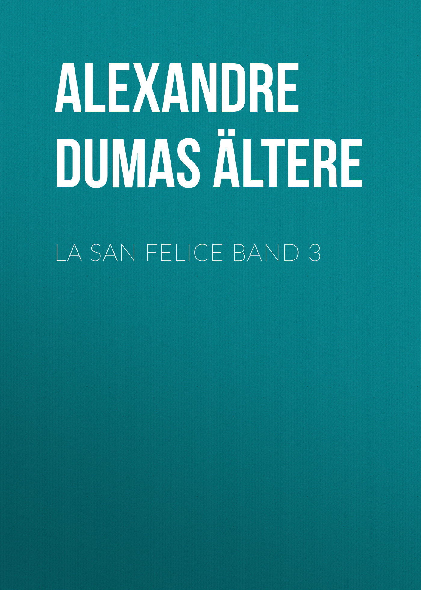 Обложка книги «La San Felice Band 3»