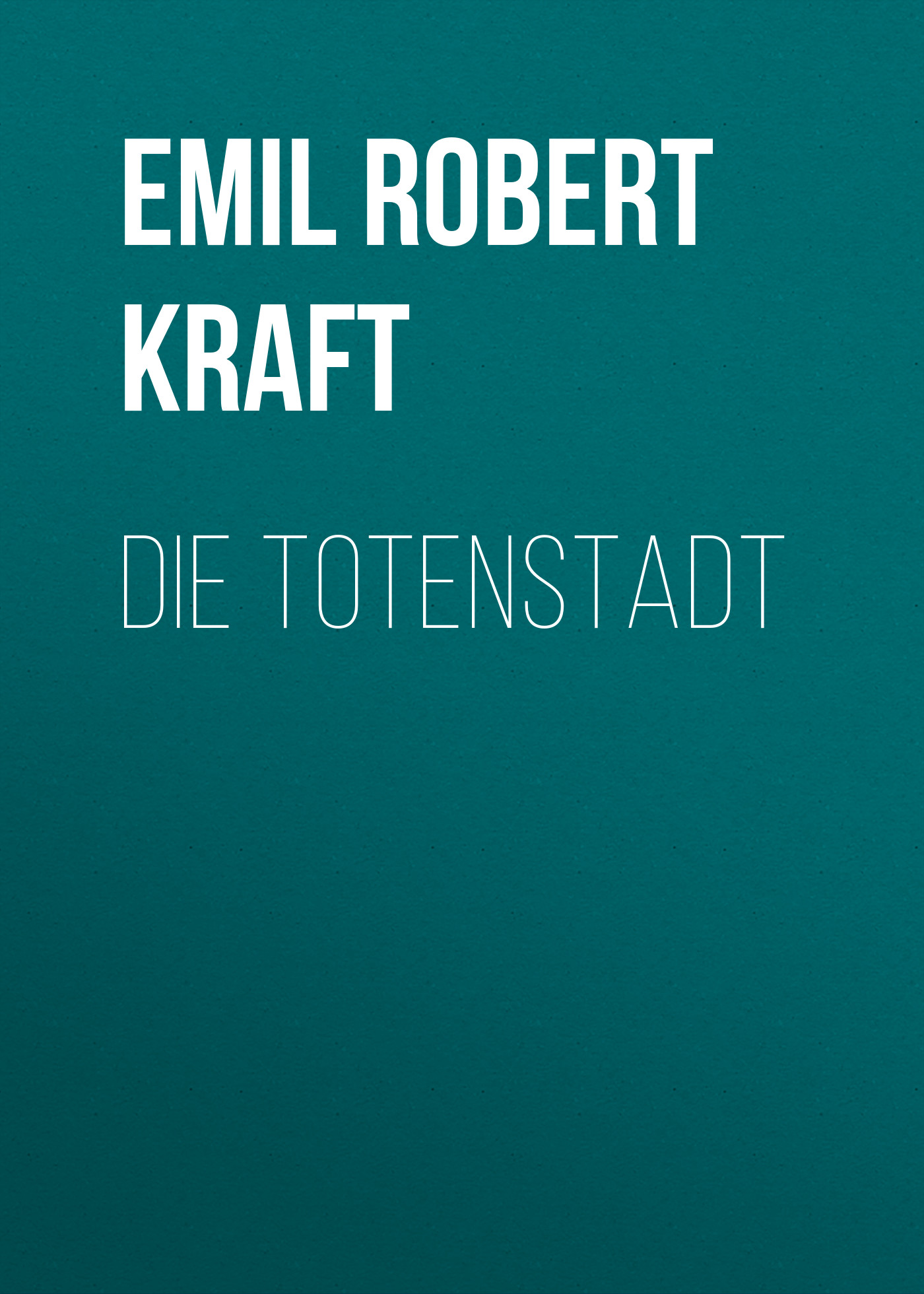Обложка книги «Die Totenstadt»