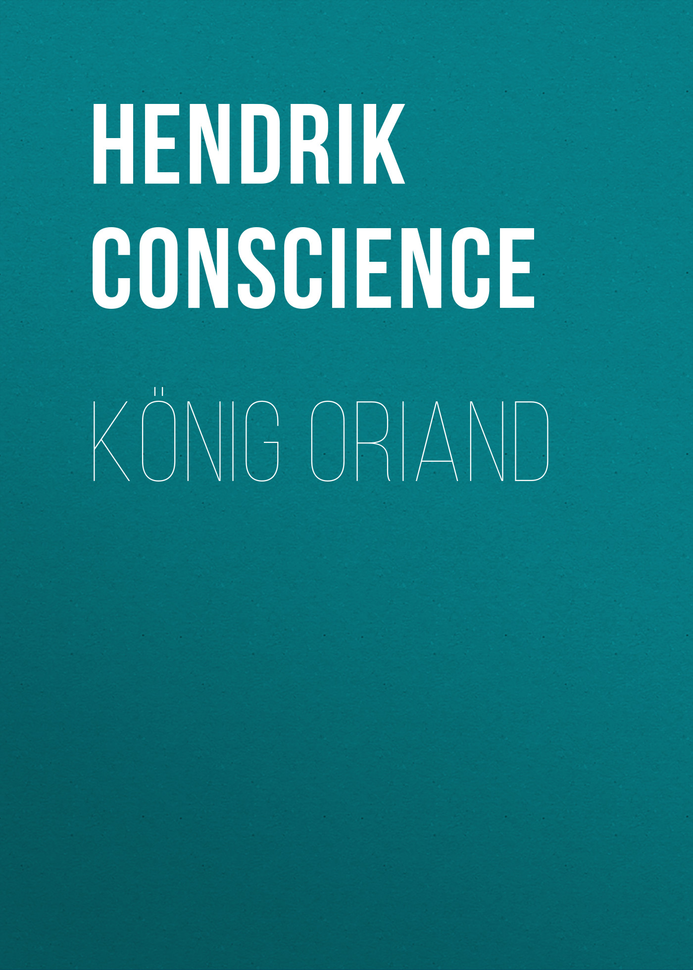 Обложка книги «König Oriand»