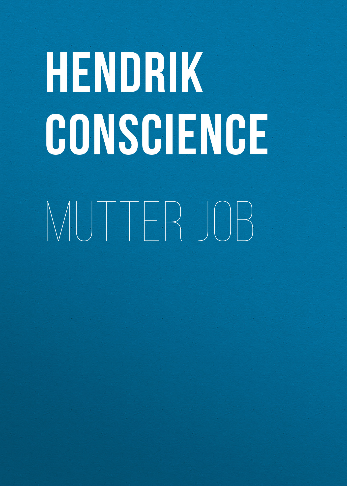 Обложка книги «Mutter Job»