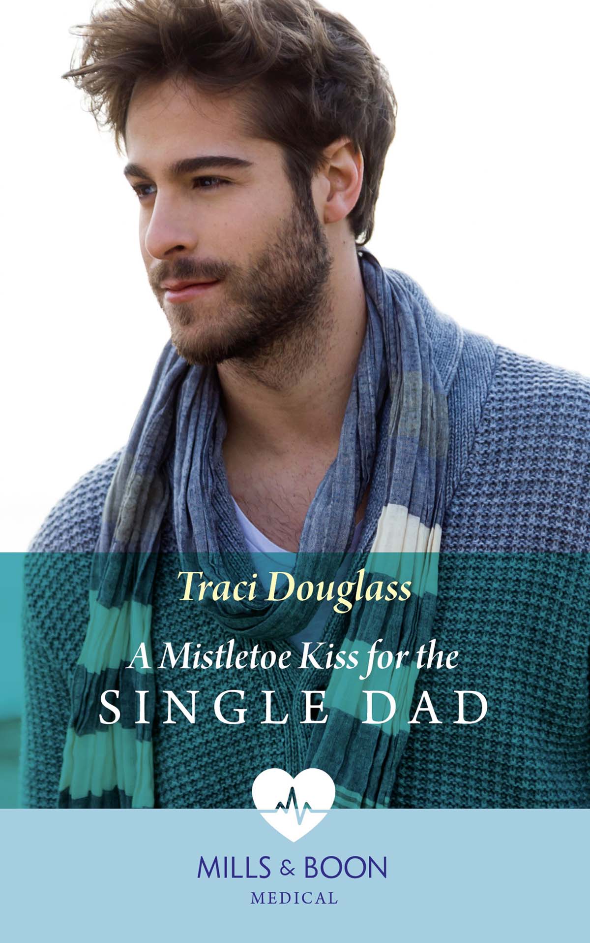 Обложка книги «A Mistletoe Kiss For The Single Dad»