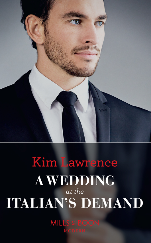 Обложка книги «A Wedding At The Italian's Demand»
