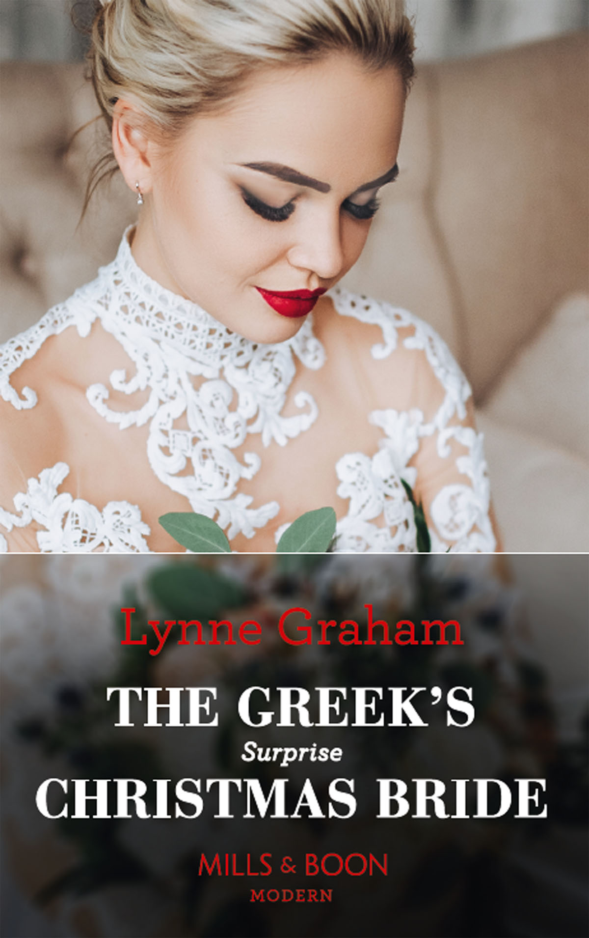 Обложка книги «The Greek's Surprise Christmas Bride»