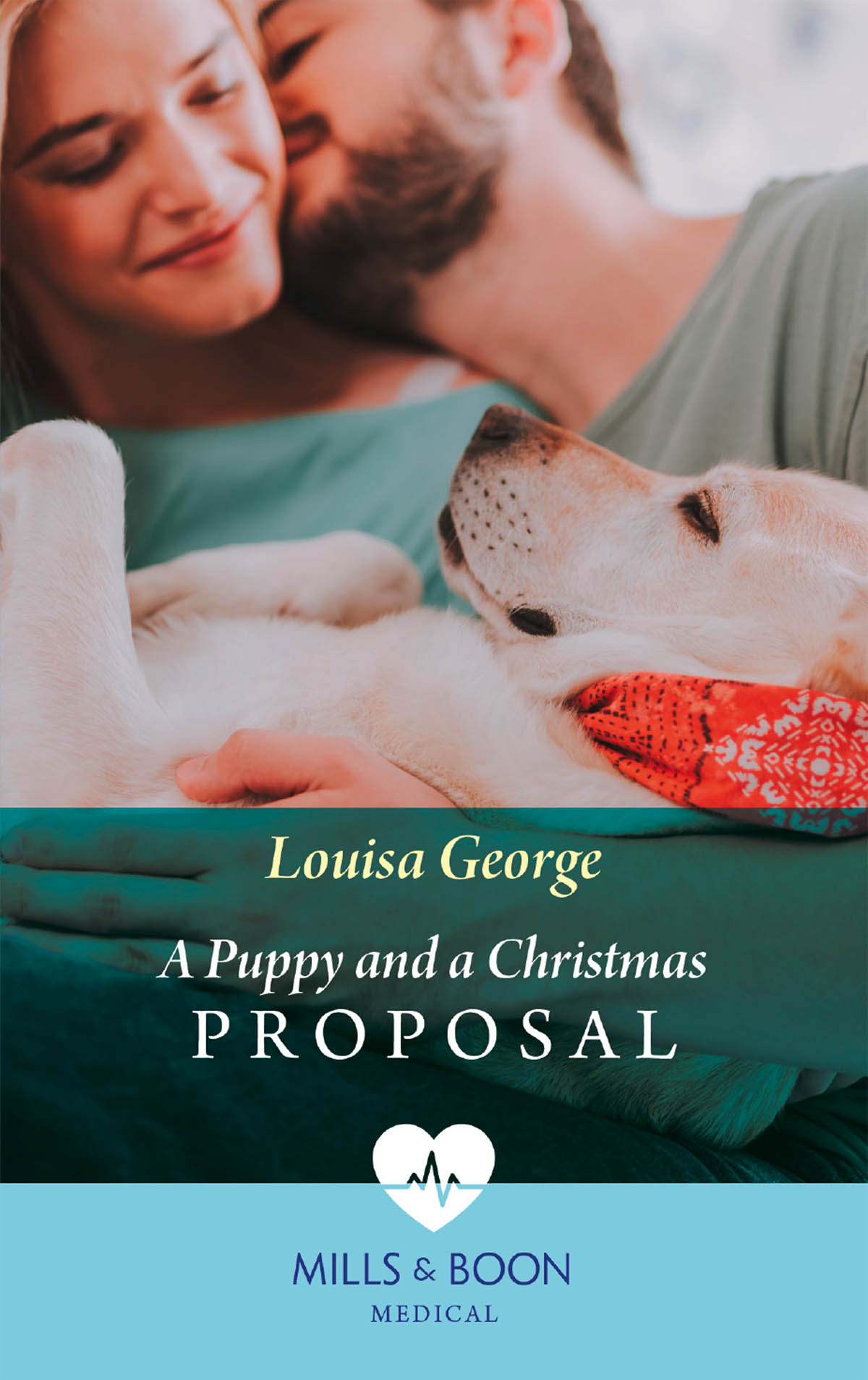 Обложка книги «A Puppy And A Christmas Proposal»