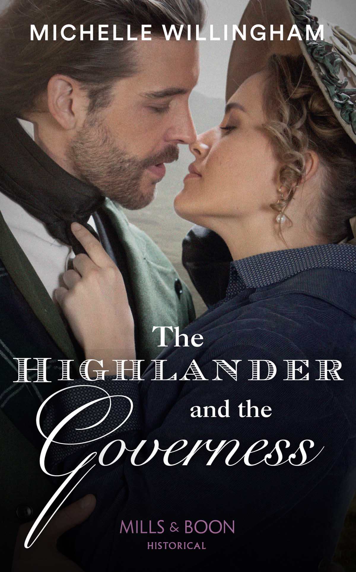 Обложка книги «The Highlander And The Governess»