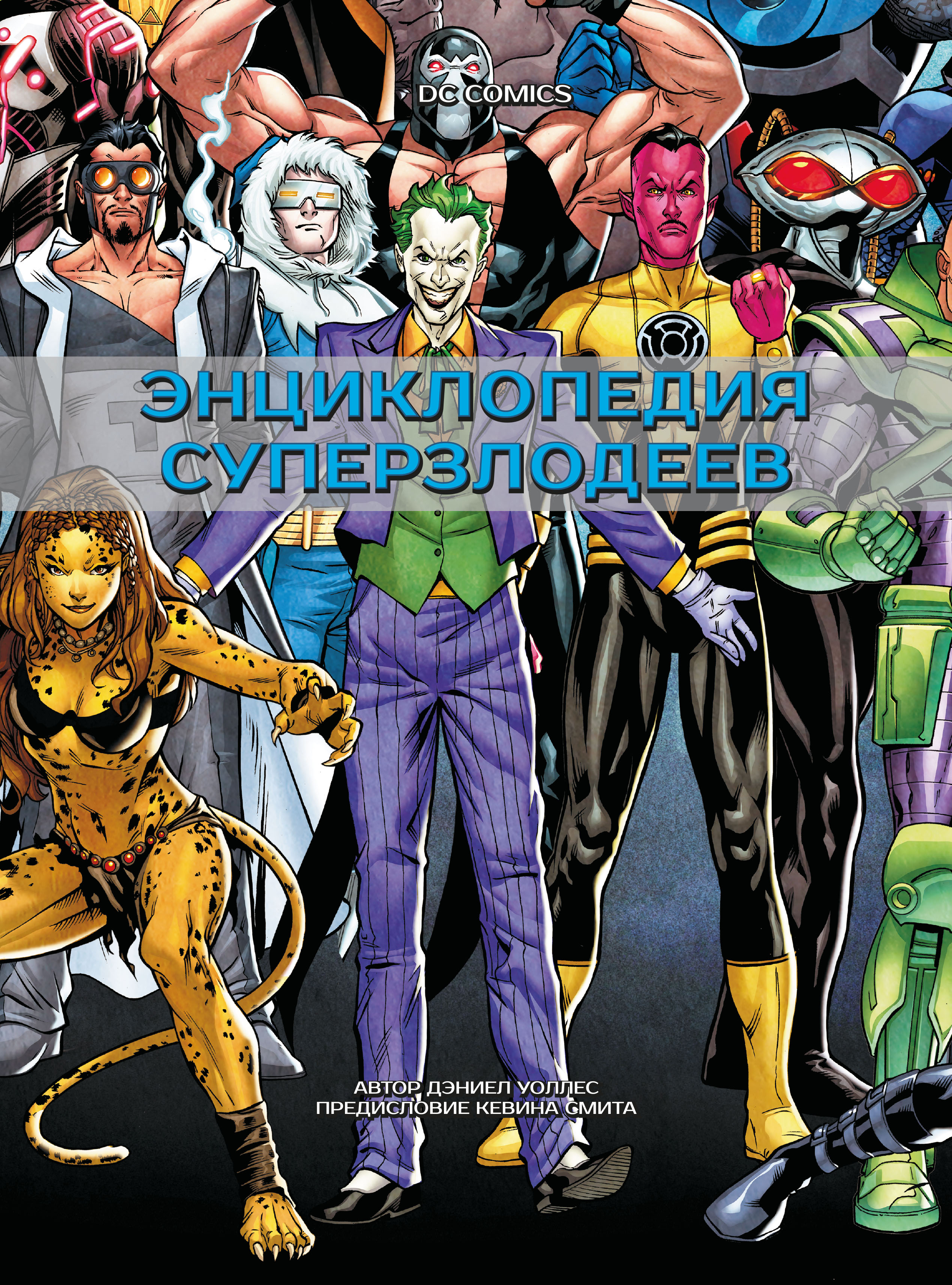 Обложка книги «DC Comics. Энциклопедия суперзлодеев»