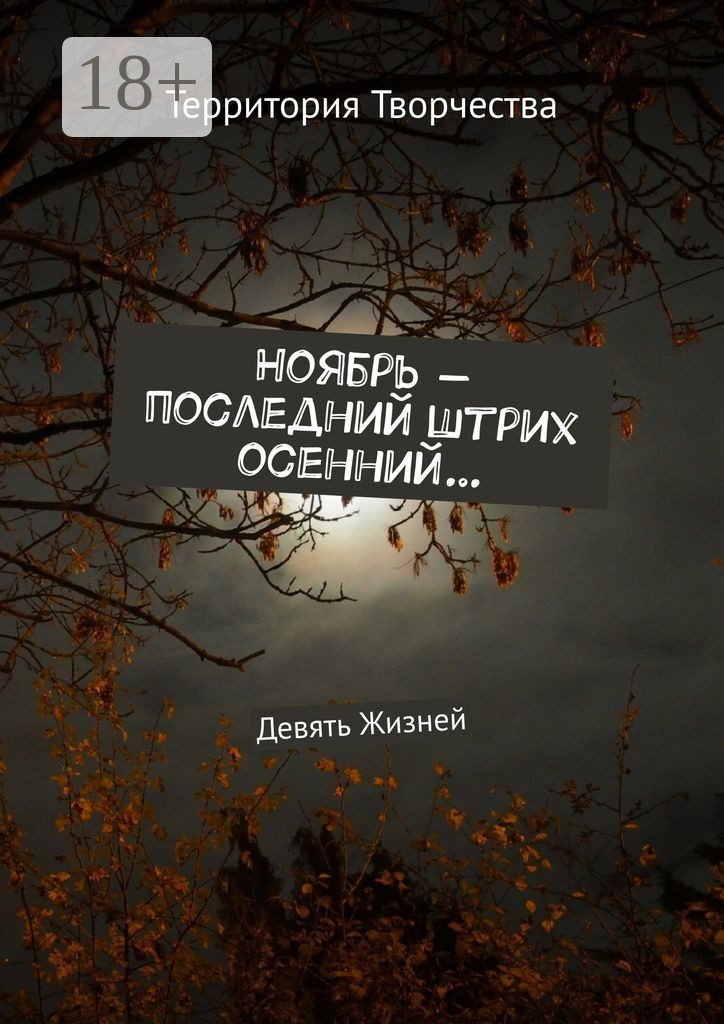 Обложка книги «Ноябрь – последний штрих осенний… Девять Жизней»