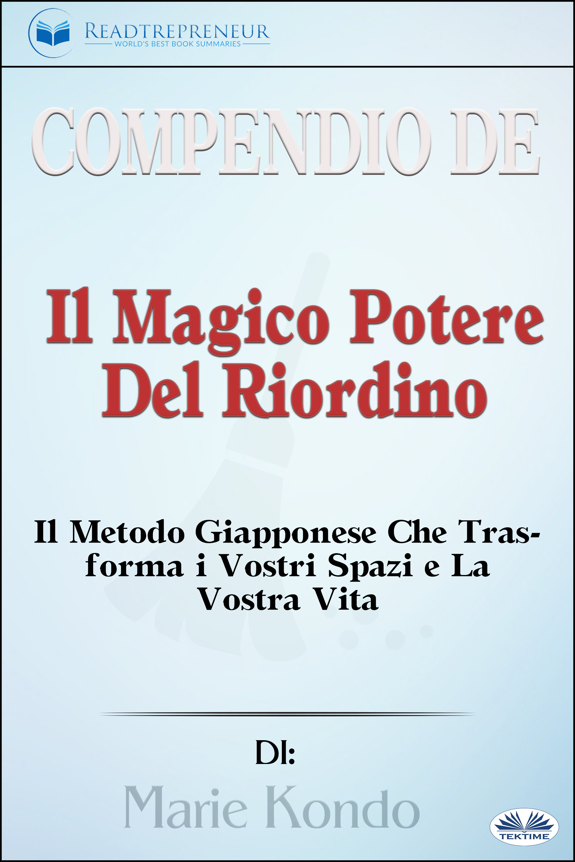 Обложка книги «Compendio De 'Il Magico Potere Del Riordino'»