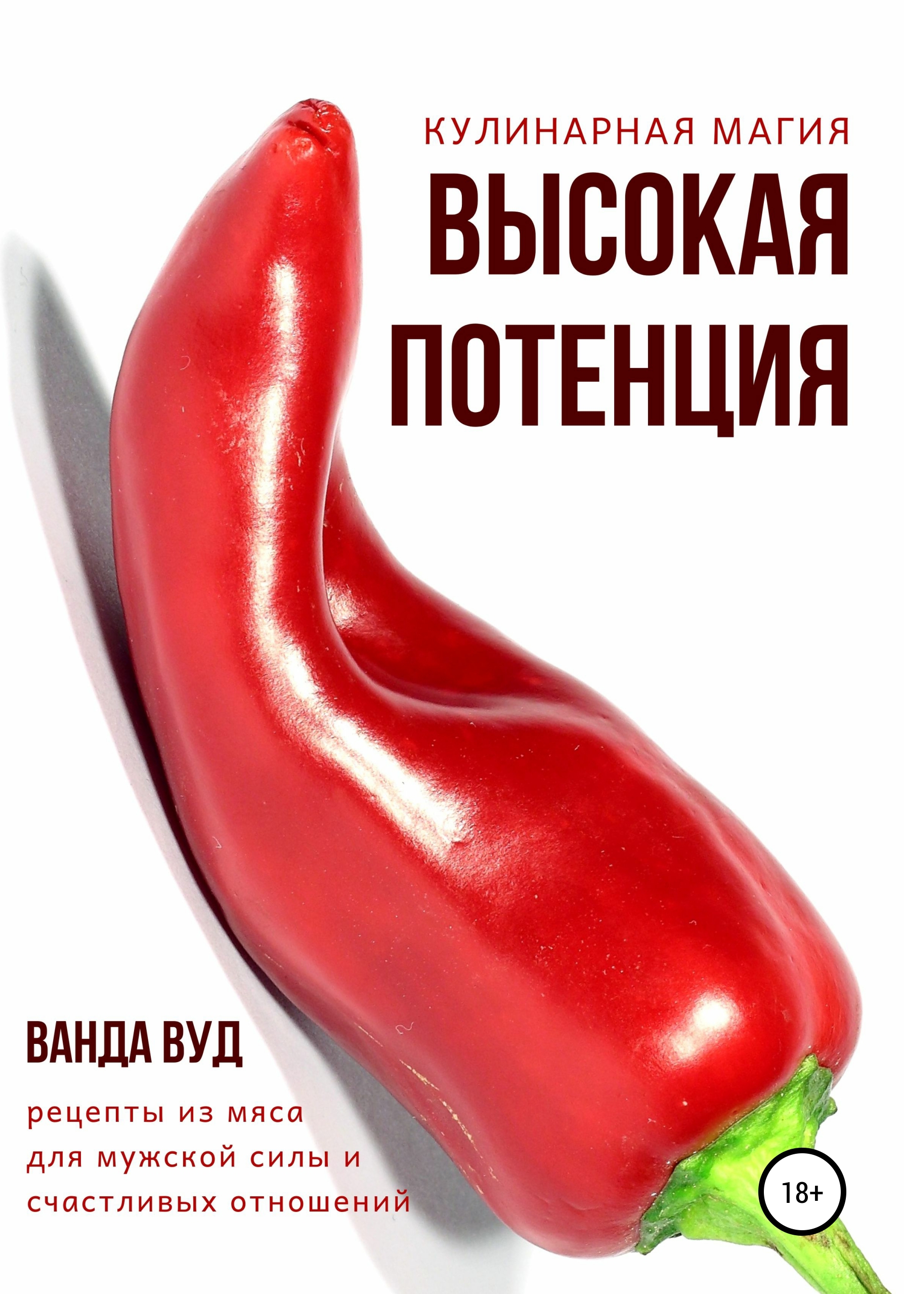 Обложка книги «Кулинарная магия. Высокая потенция. Рецепты из мяса для мужской силы и счастливых отношений»