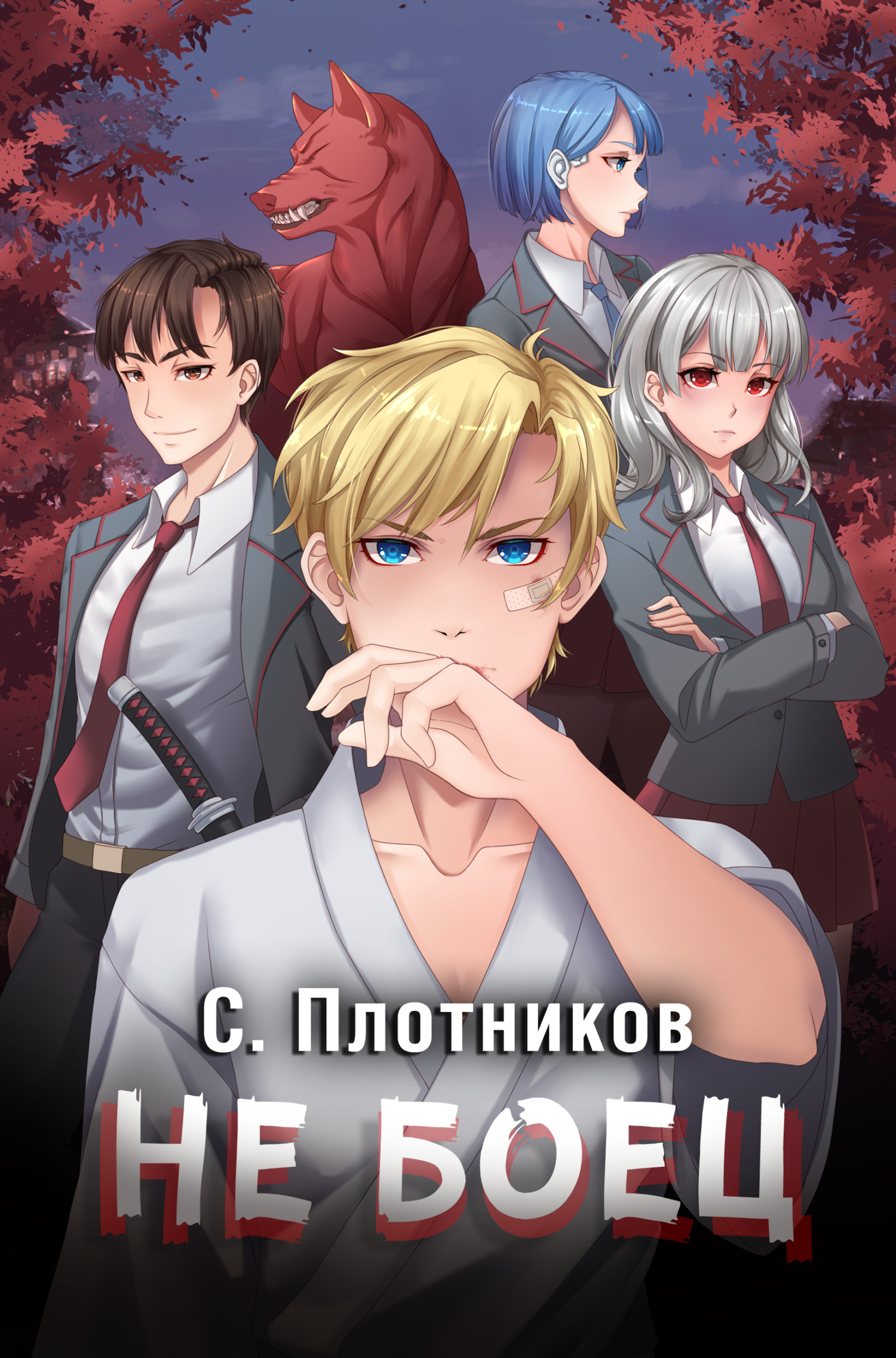 Обложка книги «Не боец»