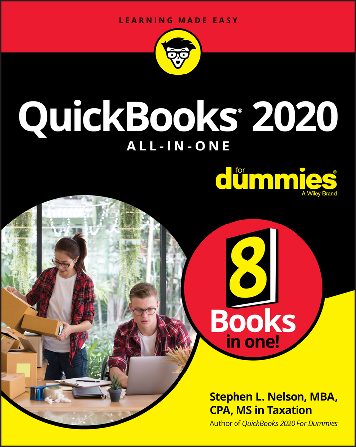 Обложка книги «QuickBooks 2020 All-In-One For Dummies»