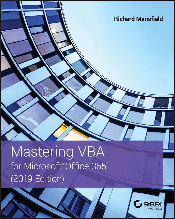 Обложка книги «Mastering VBA for Microsoft Office 365»