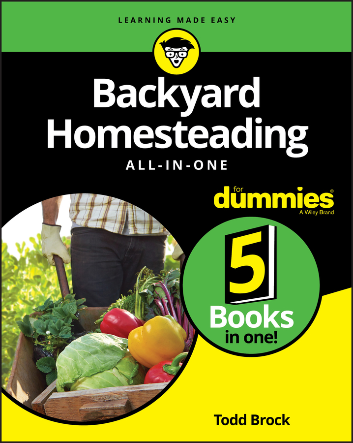 Обложка книги «Backyard Homesteading All-in-One For Dummies»