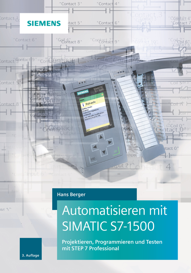 Обложка книги «Automatisieren mit SIMATIC S7-1500»