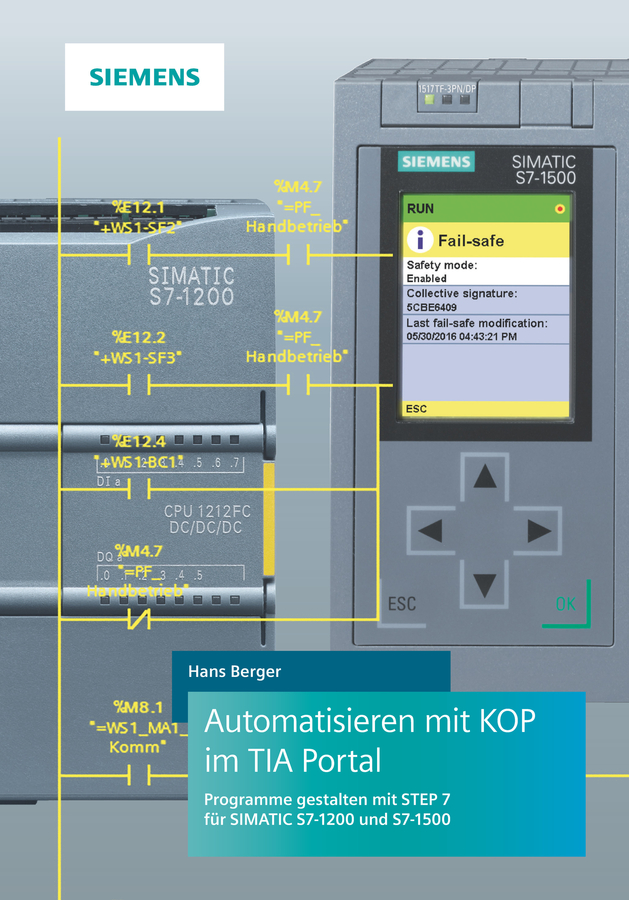 Обложка книги «Automatisieren mit KOP im TIA Portal»