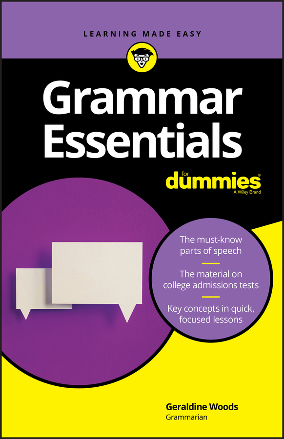 Обложка книги «Grammar Essentials For Dummies»
