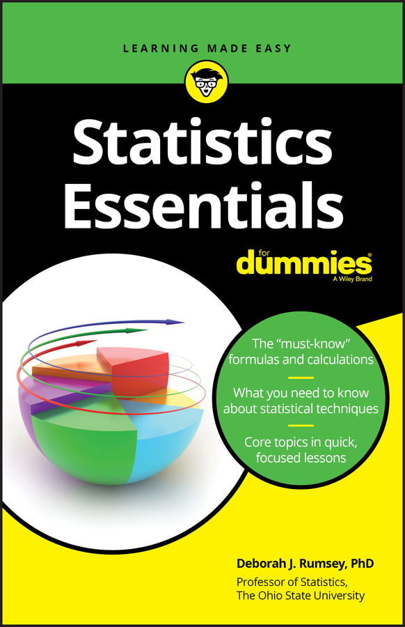 Обложка книги «Statistics Essentials For Dummies»