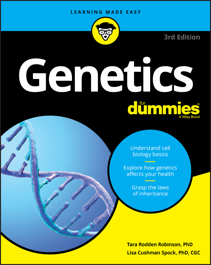 Обложка книги «Genetics For Dummies»