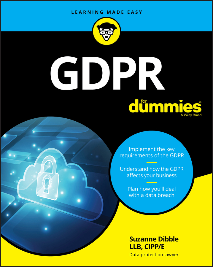 Обложка книги «GDPR For Dummies»