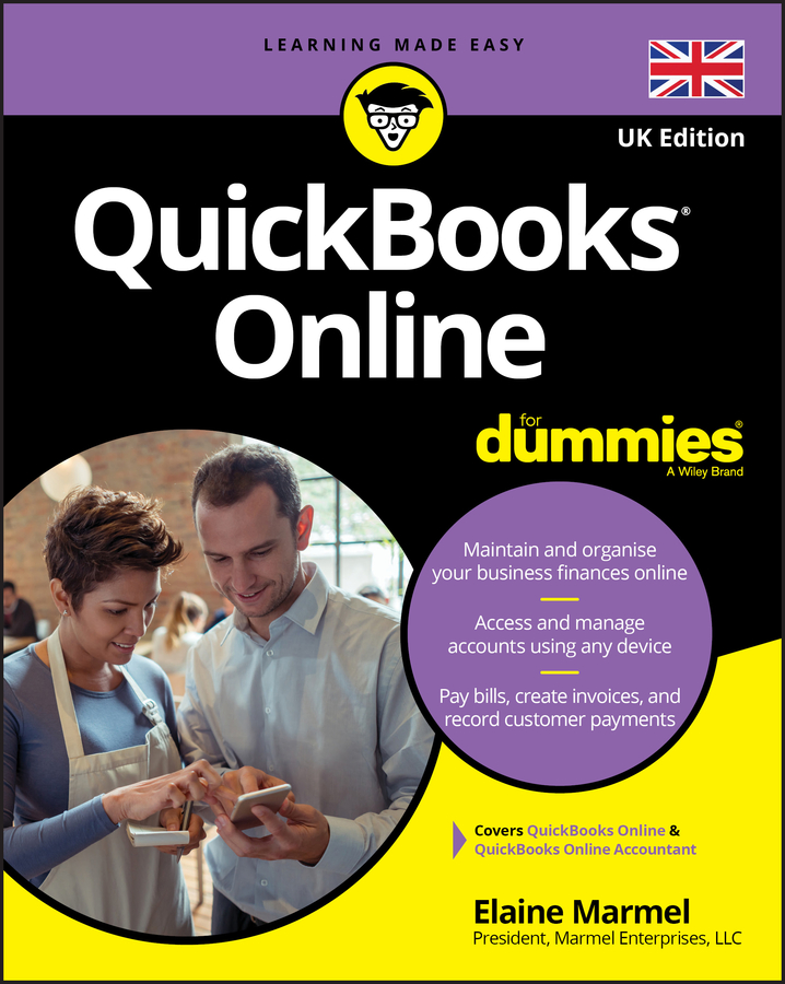 Обложка книги «QuickBooks Online For Dummies (UK)»