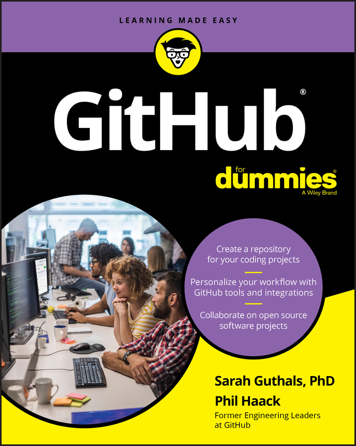 Обложка книги «GitHub For Dummies»