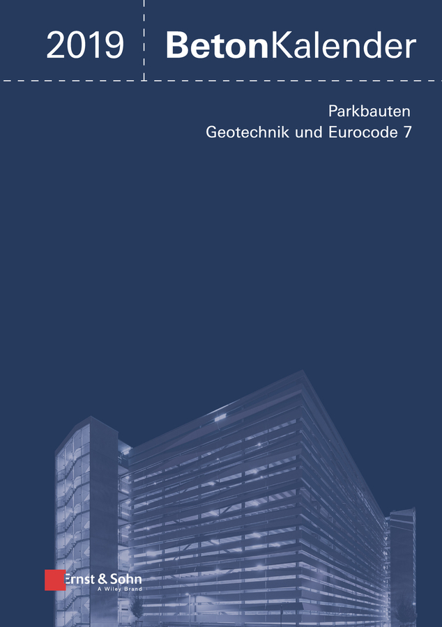 Обложка книги «Beton-Kalender 2019 - Schwerpunkte»