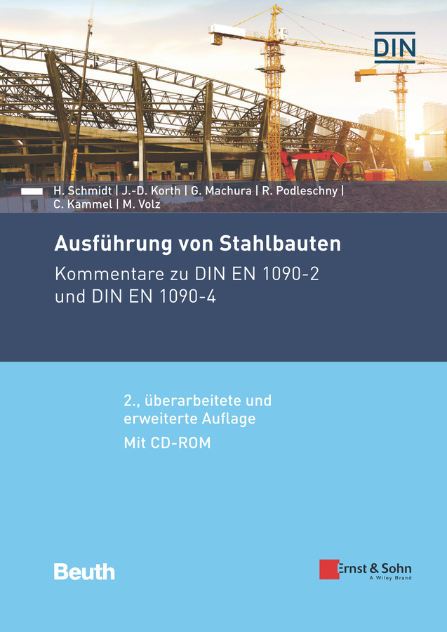 Обложка книги «Ausführung von Stahlbauten»