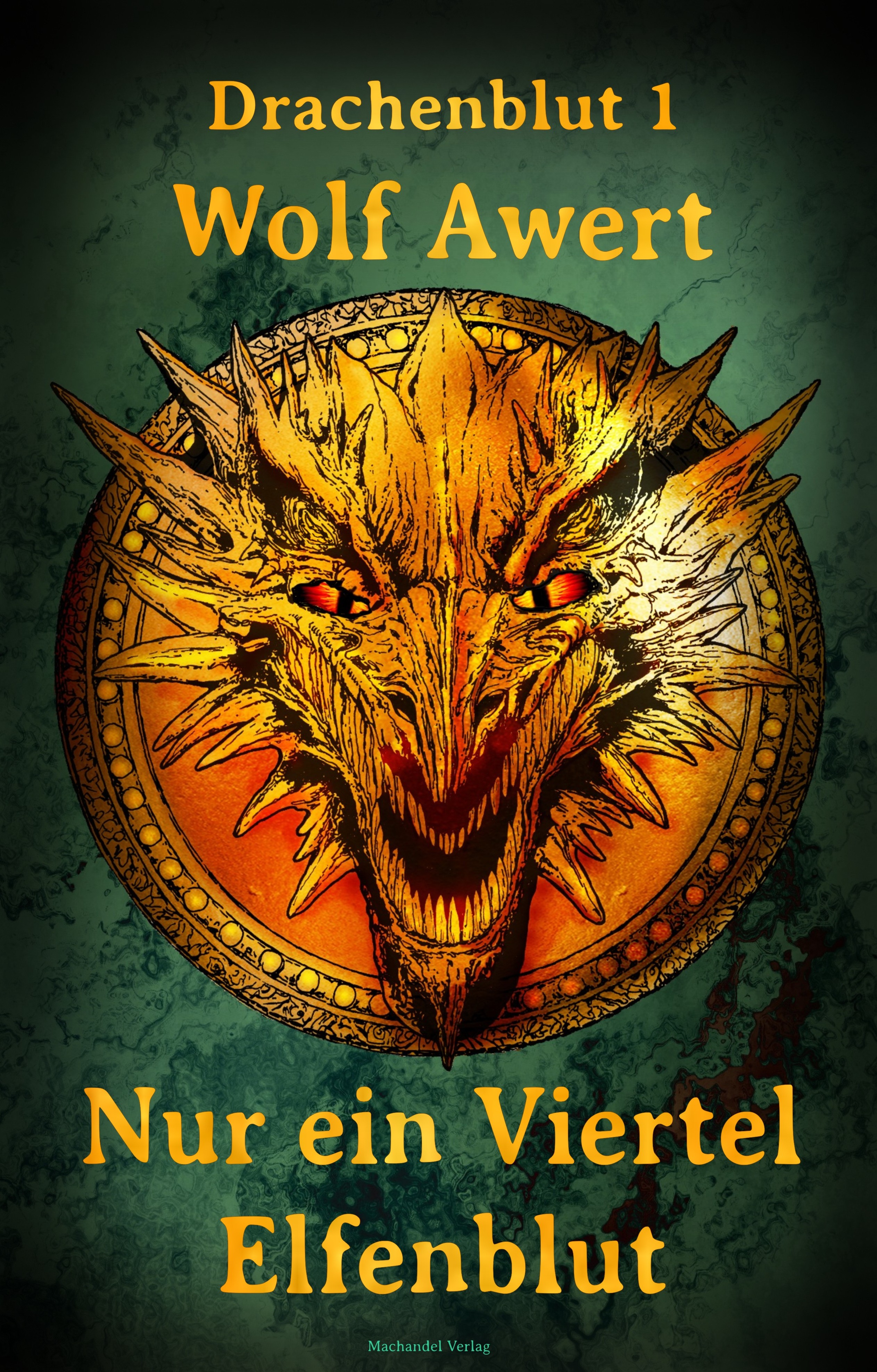 Обложка книги «Nur ein Viertel Elfenblut»