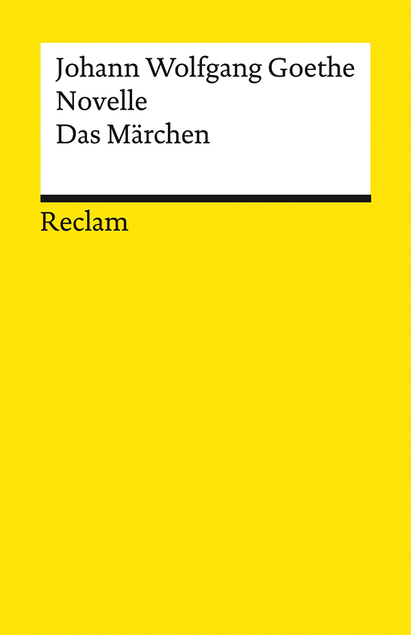 Обложка книги «Novelle. Das Märchen»