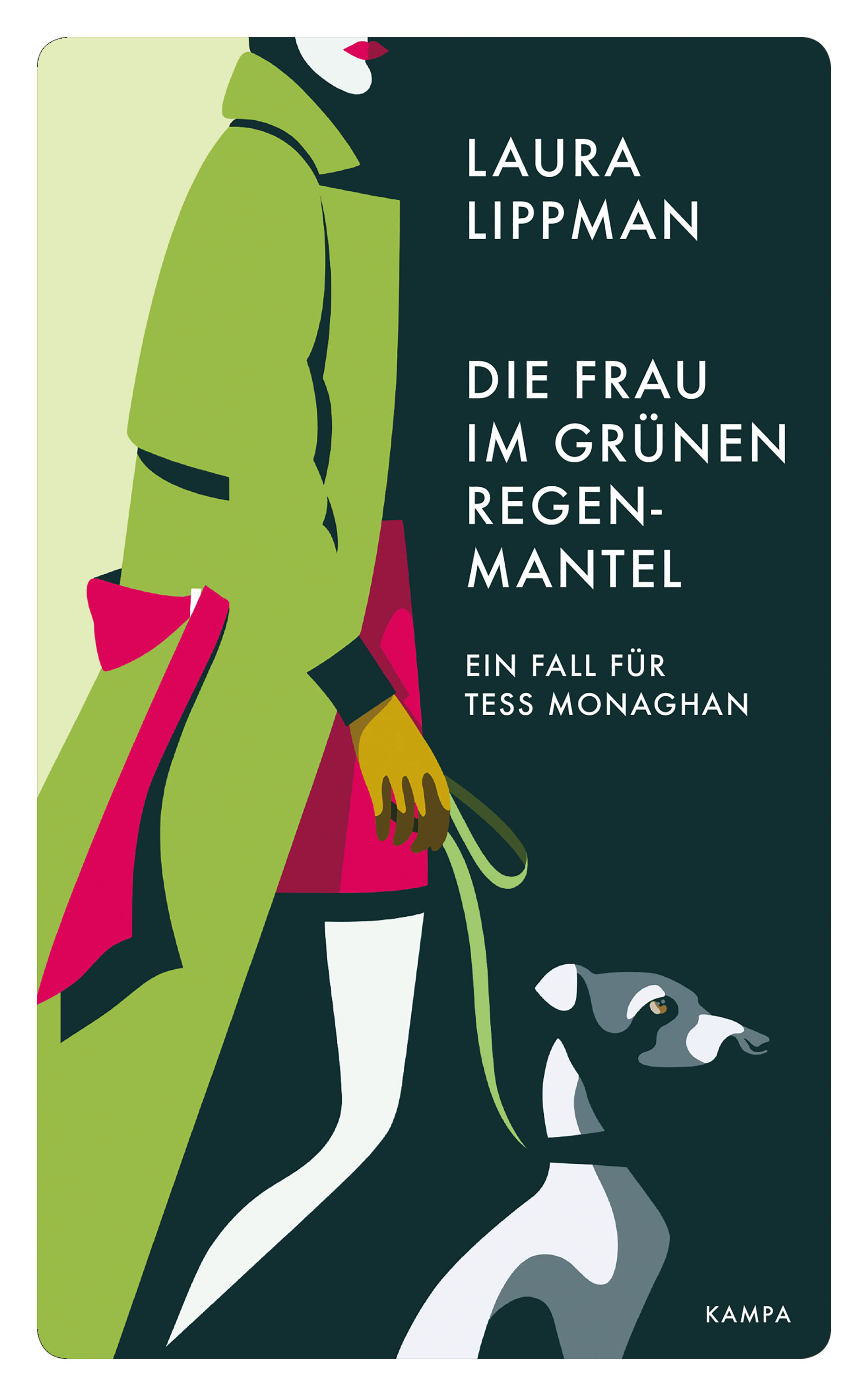 Обложка книги «Die Frau im grünen Regenmantel»