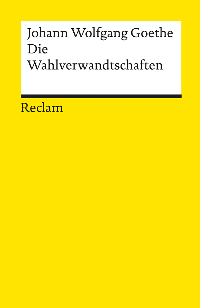 Обложка книги «Die Wahlverwandtschaften. Ein Roman»