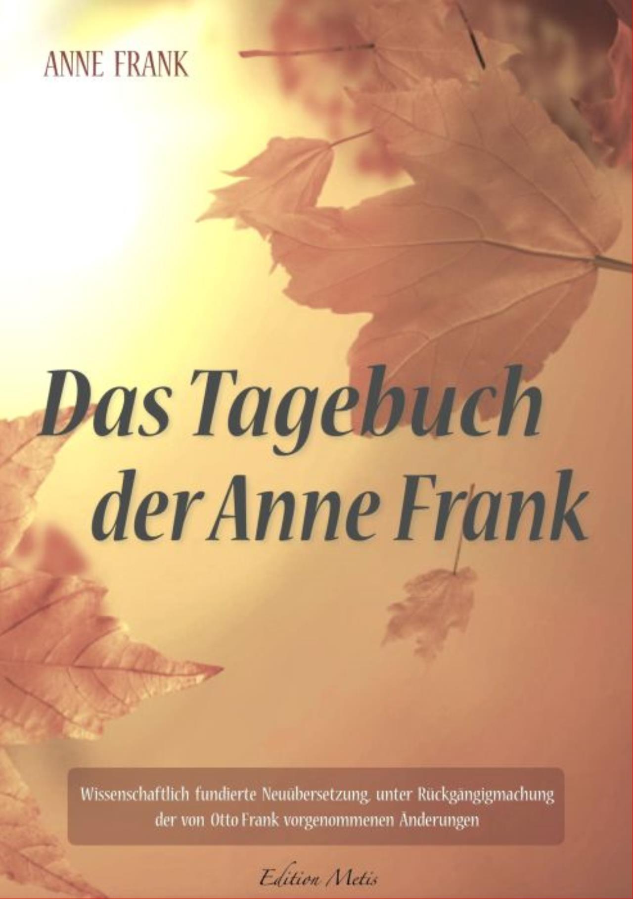 Обложка книги «Das Tagebuch der Anne Frank»